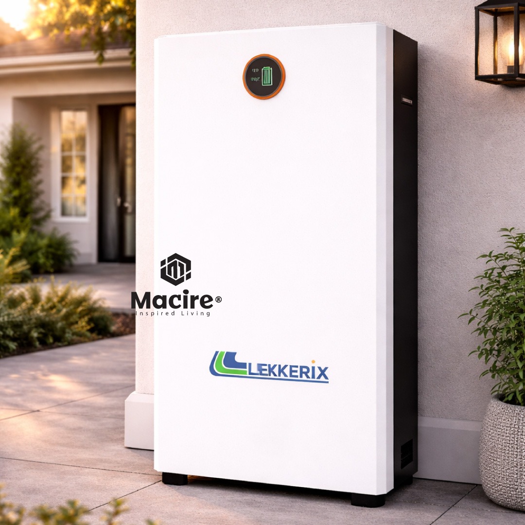 10.24kWh-Lekkerix-Wall-Mounted-Lithium-Battery-(51.2V-200Ah-LiFePO4)-LV-BAT-W10.24Dan Lekkerix 10.24kWh wall mounted lithium battery