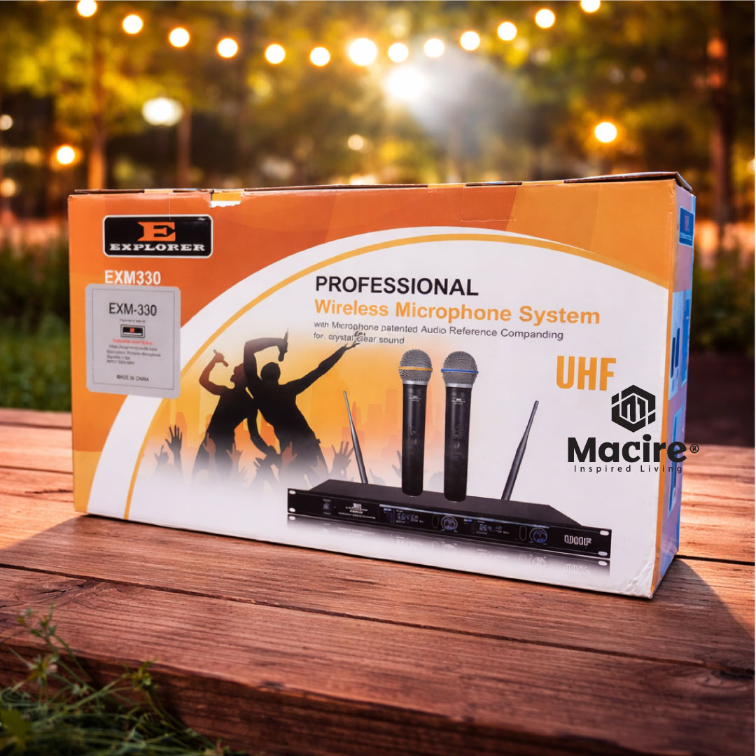 Explorer-EXM330-Wireless-Microphone-System2 Explorer EXM330 wireless microphone Kenya