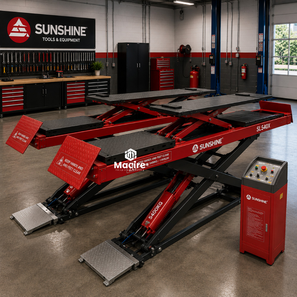 Sunshine-Inground-Scissor-Lift-4-Ton9 Sunshine inground scissor lift 4 ton Kenya