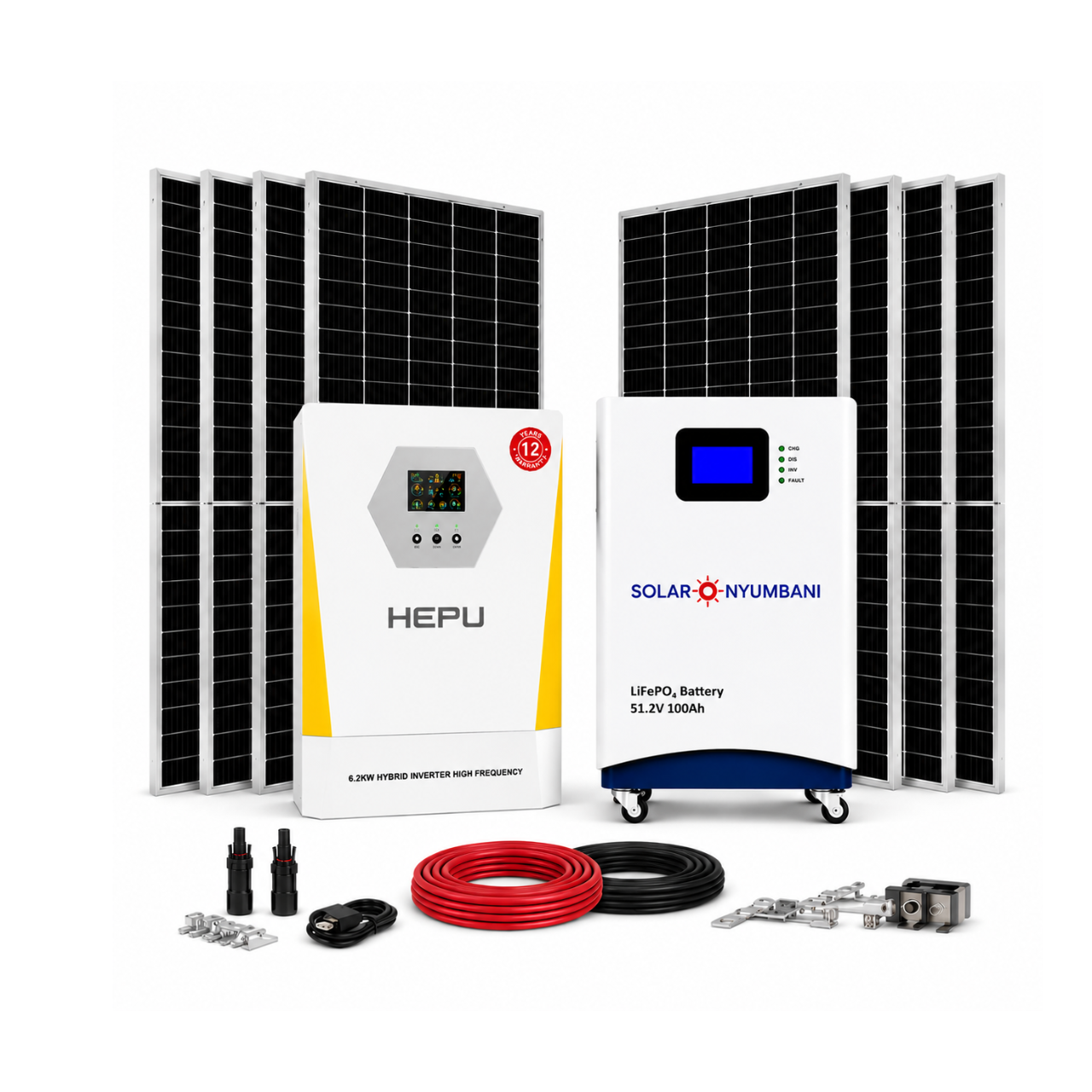 HEPU Premium Home Solar Kit HEPU Premium Home Solar Kit