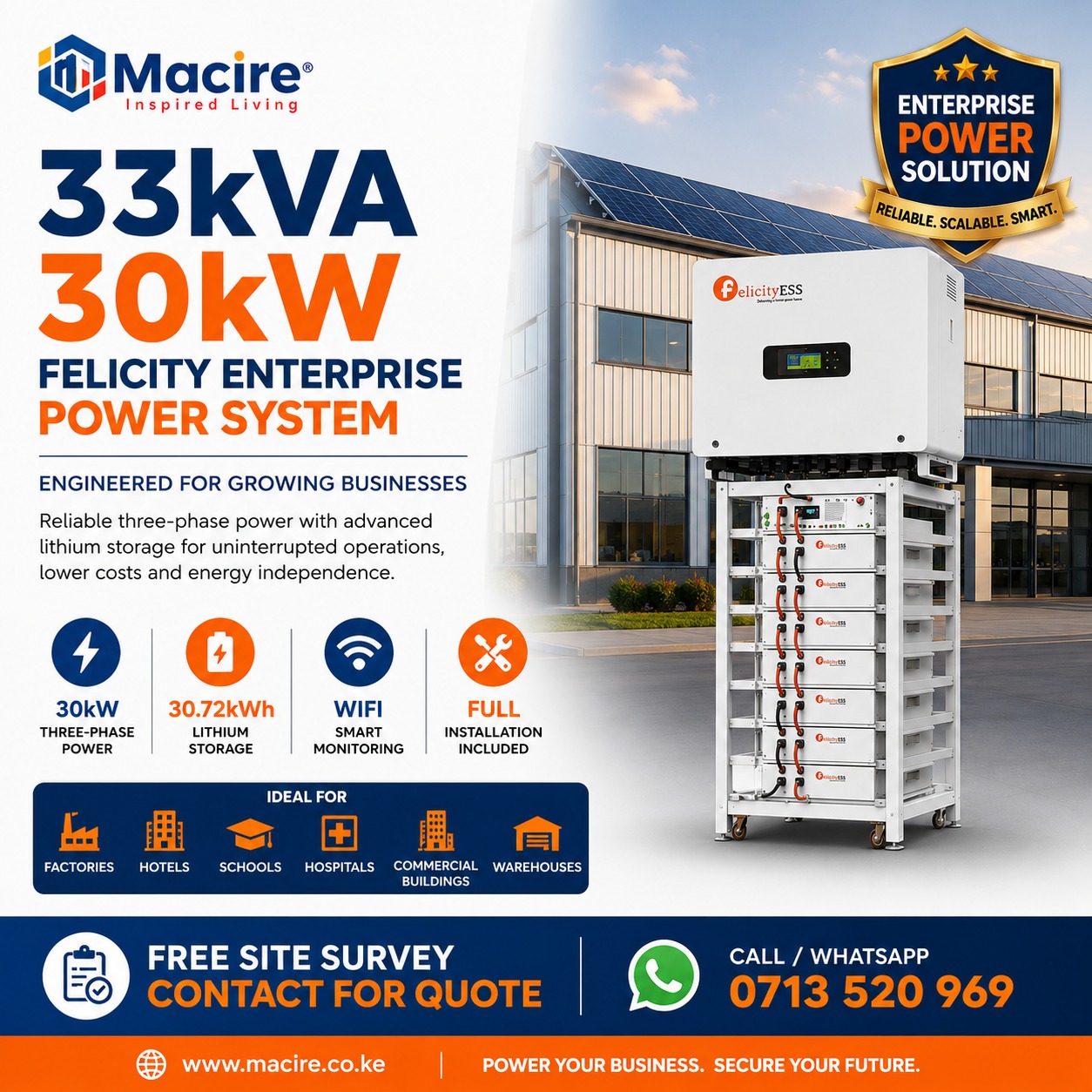 30kW Felicity Energy Storage System 30kW Felicity Energy Storage System