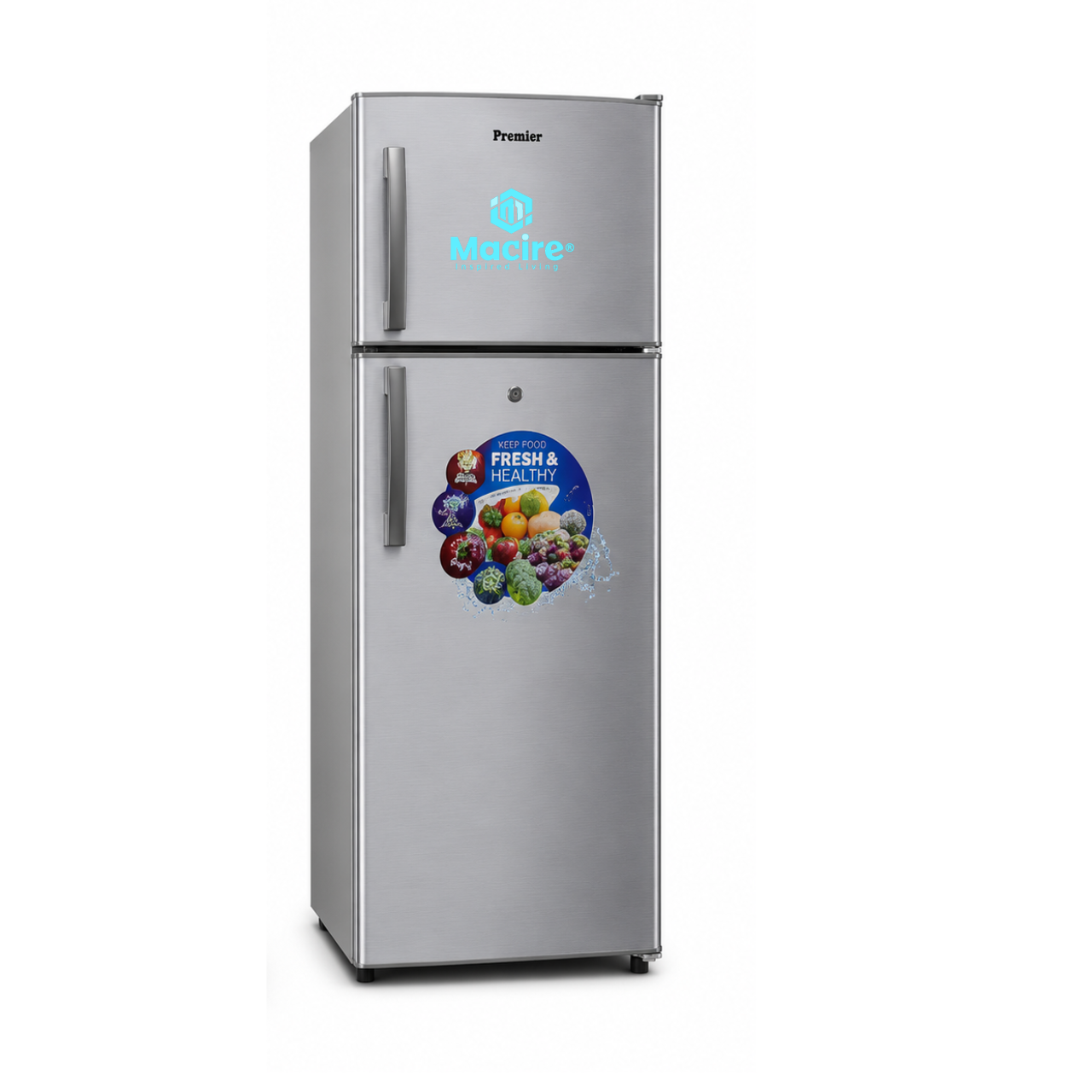two door fridge
