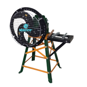 3 Blade RAJA Premium Chaff Cutter with 2HP Motor – Up Stand or Side Stand for High-Capacity Fodder Processing