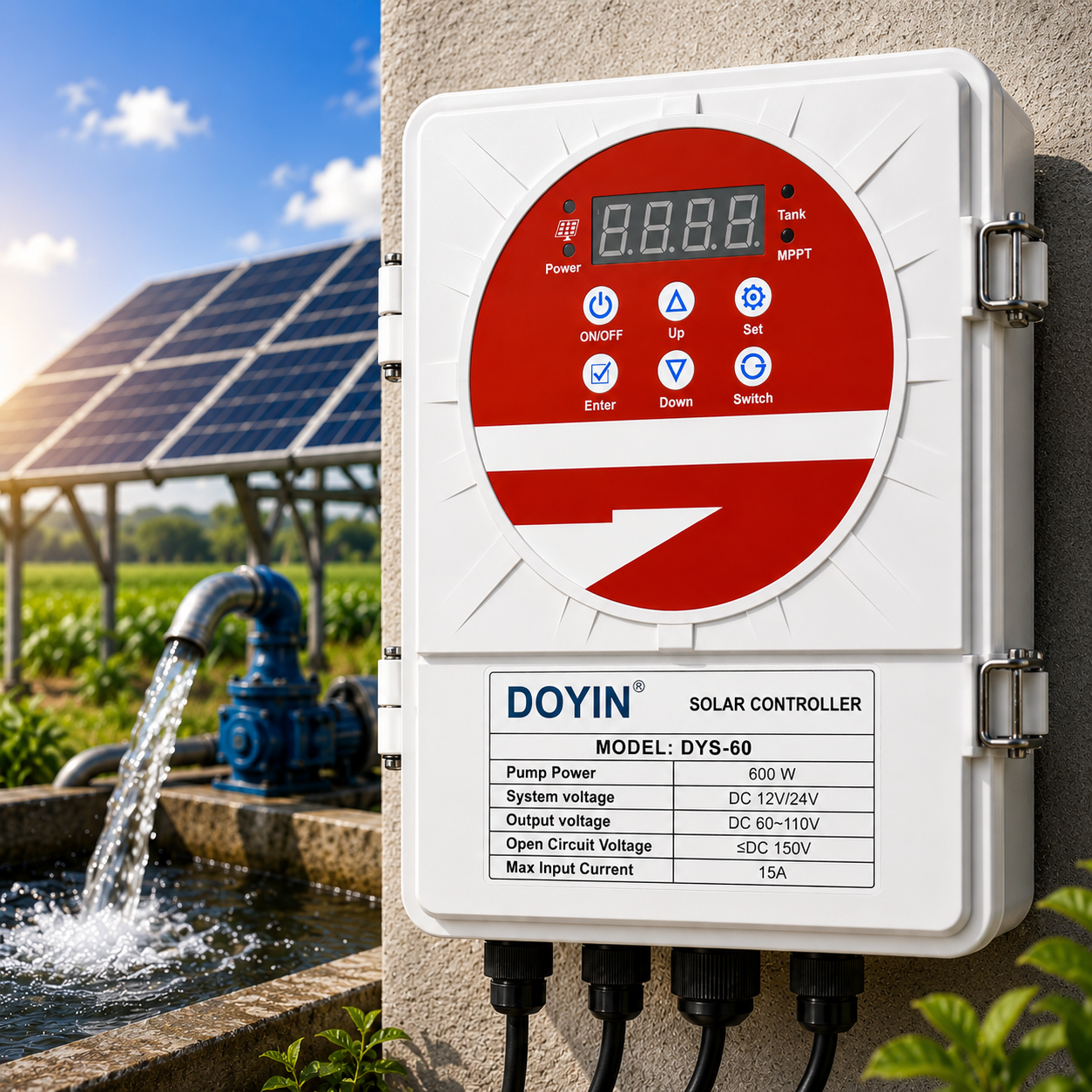 600W Doyin DYS-60 DC Solar Pump Controller 600W Doyin DYS-60 DC Solar Pump Controller