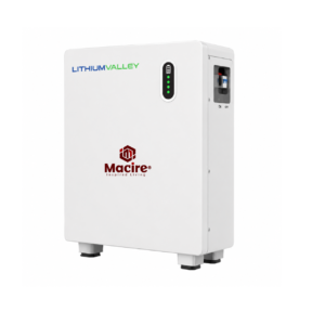 5.12kWh Lithium Valley LV-BAT-W5.12Da2 Wall-Mounted LiFePO₄ Battery – 51.2V, 100Ah