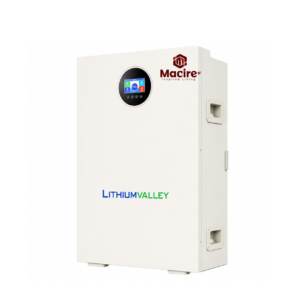 16.0768kWh Lithium Valley W16-E5 Wall-Mounted LiFePO₄ Battery – 51.2V 314Ah, LCD Display