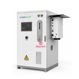 100.3kWh 50kW Lithium Valley SC100A50P-06W Smart Air-Cooled C&I BESS – Solis 50kW Inverter