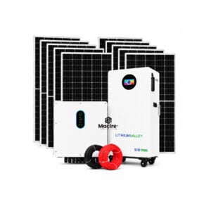 6kW 14kWh Lithium Valley hybrid solar system Kenya