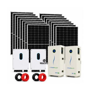 Lithium Valley 12kW hybrid solar power system