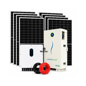 Lithium Valley 6kW hybrid solar inverter system
