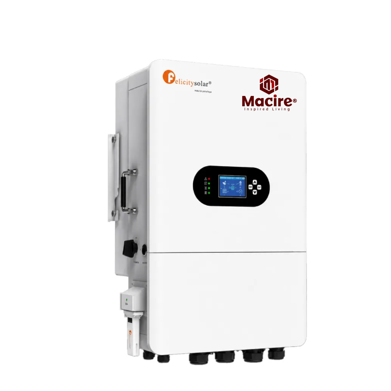 17.6kVA / 16kW Felicity IVGM16KLP3G 48V Three-Phase On/Off-Grid IP65 Hybrid Inverter